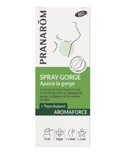Pranaforce - Spray throat BIO, 15 ml
